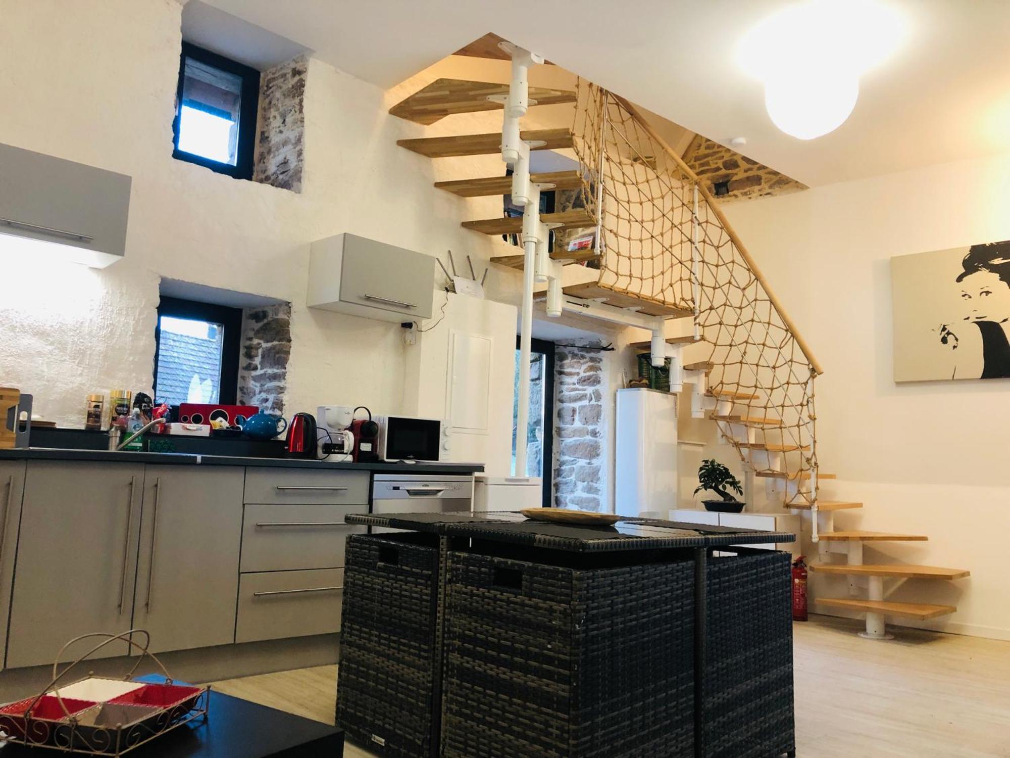 Gite Au Calme 2 A 6 Personnes Dans Un Paysage Totalement Paisible -Plages A 22 Min- Quite Cottage 2 To 6 Persons In Total Peaceful Landscape -Beaches At 22 Min- Landévant Exterior foto